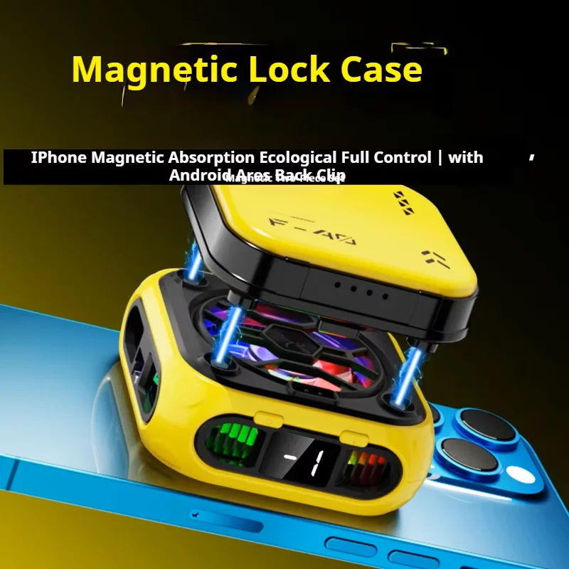 حار جديد F40 الهاتف برودة AI الذكية التحكم في درجة الحرارة أشباه الموصلات التبريد بطارية خارجية متوافقة مع آيفون سامسونج #6