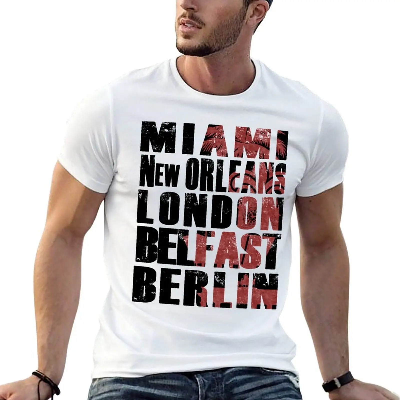 Names City Mens Tsh… - image