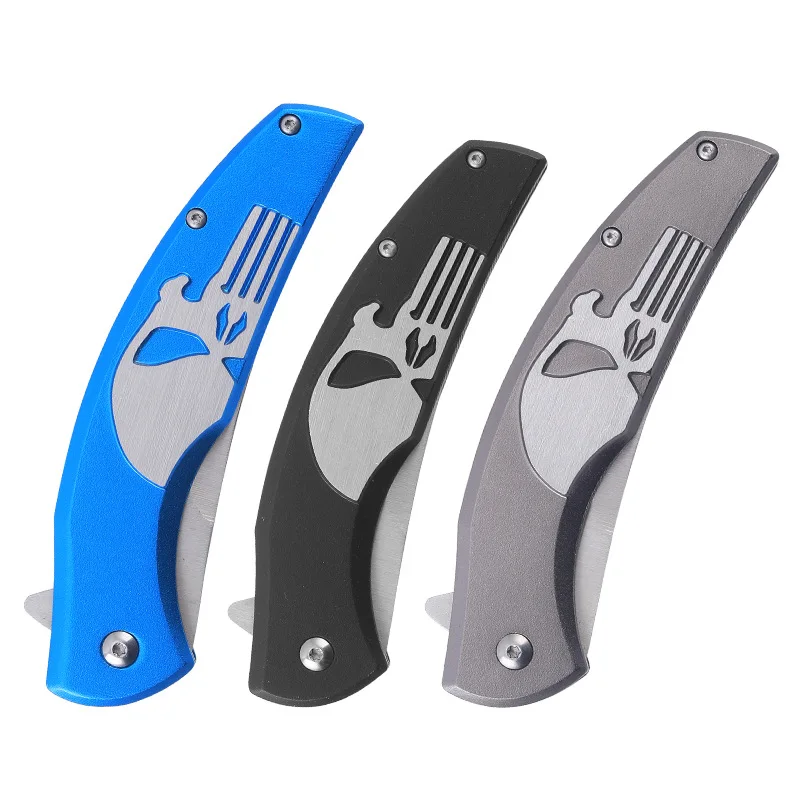 New High Quality Folding 440c  Blade knife Outdoor Camping Multifunctional Fruit Knives EDC Hunting Tool