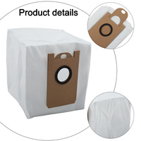 Filtration Dust Bags for Ultenic For T10 For Elite Robot Vacuum Cleaner Designed for Maximum Debris Holding Capacity
