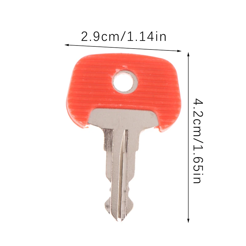 2 Pcs 209068 Red Key 702 Power Start Key 26906870 Manual Electric Hydraulic Forklift Accessories