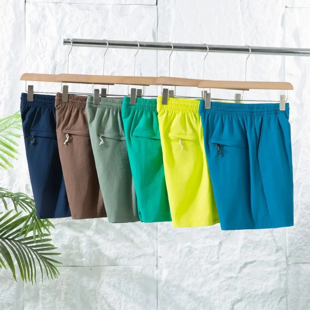 

Легкие носимые мужские летние спортивные штаны, устойчивые к разрыву, дышащие повседневные свободные брюки прямого кроя Qui-Drng