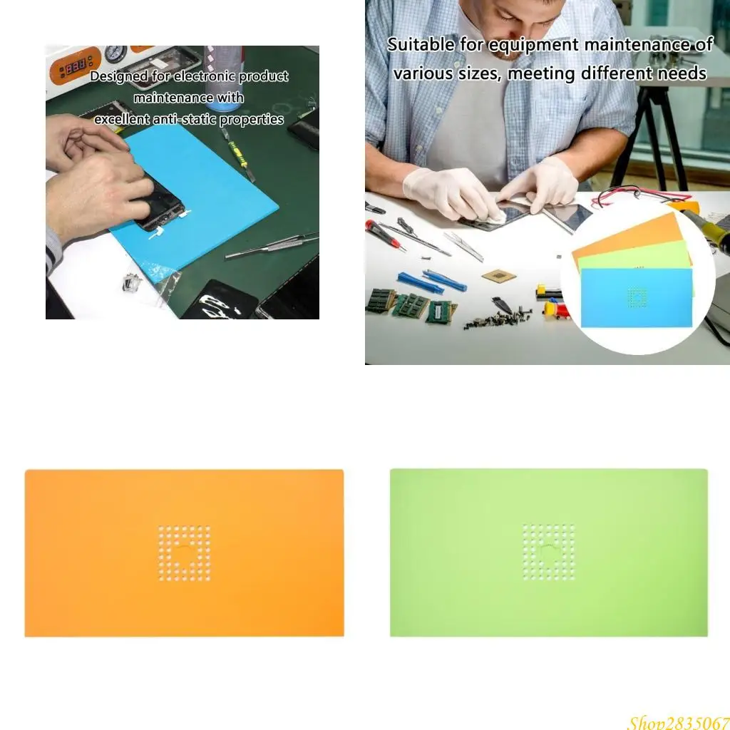 

Портативный силиконовый настольный коврик для DIY Electronics и Phone Chips Fixing Сварка 831F