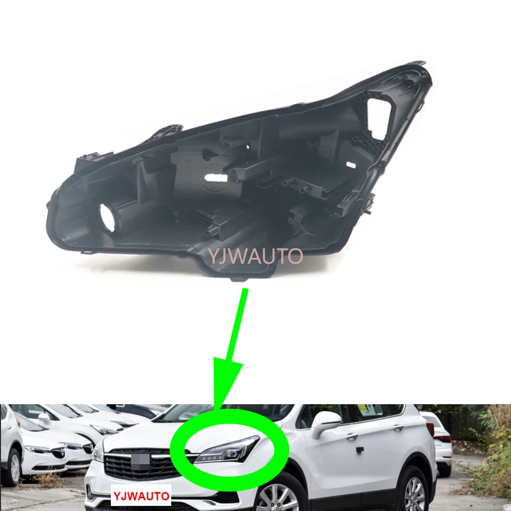 For Buick ENVISION 2020~2022 Headlamp House Car Headlight Base Rear Base Auto Front Lamp Holder Back Support