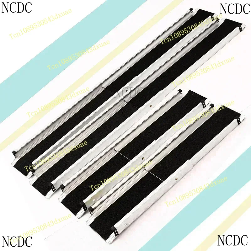 180Cm 6Ft Telescopic Portable Wheelchair Ramps Loading Ramp
