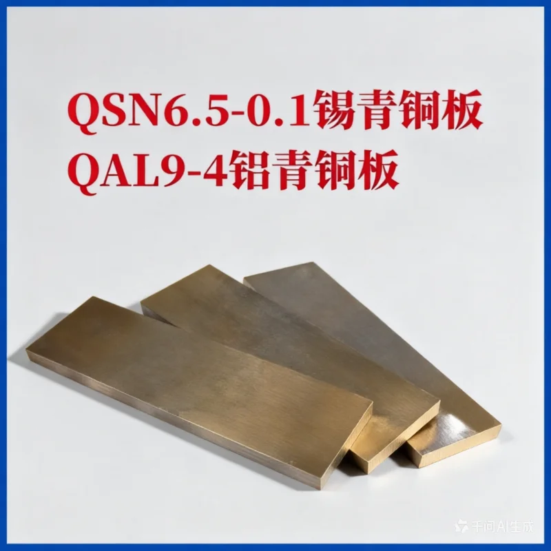 Bronze Plates Qsn6.5-0.1 Tin Coated  Zero Cut Various Sizes 3mm to 10mm for Electrical And Mechanical Applications