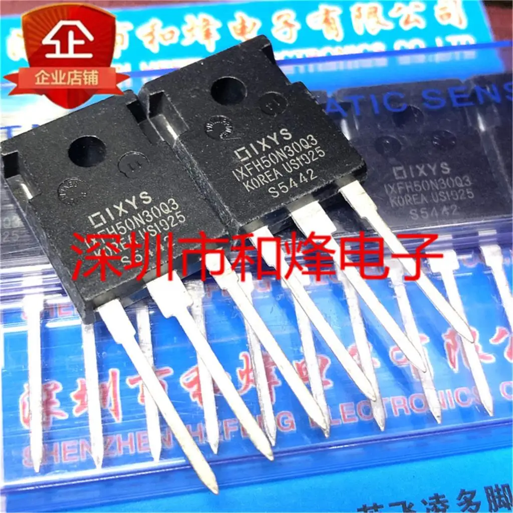 5PCS-10PCS IXFH50N30Q3 TO-247 300V 50ANEW AND ORIGINAL ON STOCK