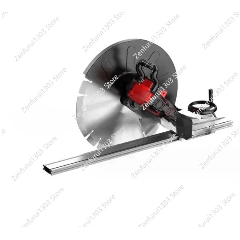 Electric Double Motor Stone Concrete Wall Cutter Wall Chaser with Saw Blade