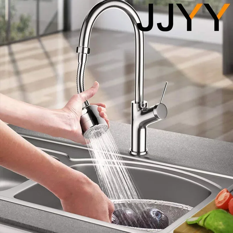 JJYY S/L Universal Faucet 360 Degree Rotating Tap Filter Tip Water Bubbler Faucet Anti-Splash Economizer Kitchen Supplies