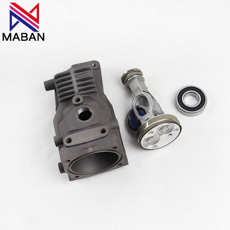 LR078650 pompa kompresor suspensi udara, Kit perbaikan batang Piston silinder untuk AMK Land Rover Discovery 4 LR4