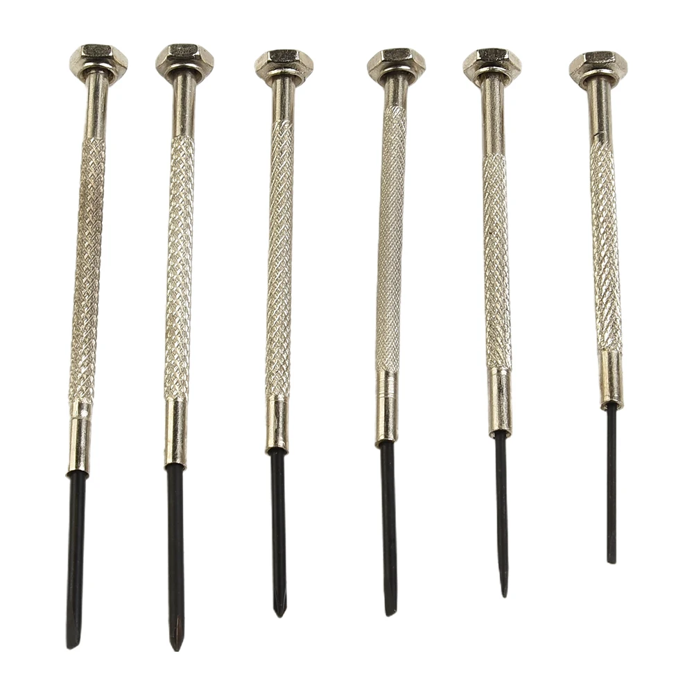 6pcs Precision Screwdriver Set Corrosion Resistance Anti Rust DurabIlity Equipment Repair Tool Set For Watches Glasses Jewelry