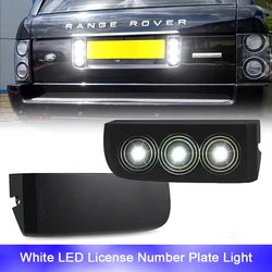 2pcs Canbus No Error LED Tail License Number Plate Lights For Land Rover Range Rover L322 2003-2012 Car Backlight XFD000043