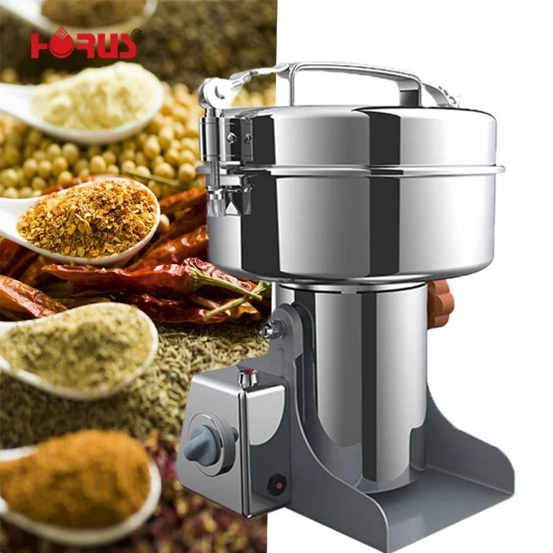 CE Electric Grain Grinder Mill Spice Herb Mill Commercial Machine Cereals Grinder With High Quality