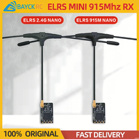 BAYCK ELRS 915MHz / 2.4GHz NANO ExpressLRS Receiver With T type Antenna Support Wifi Upgrade for RC FPV Traversing Drones Parts