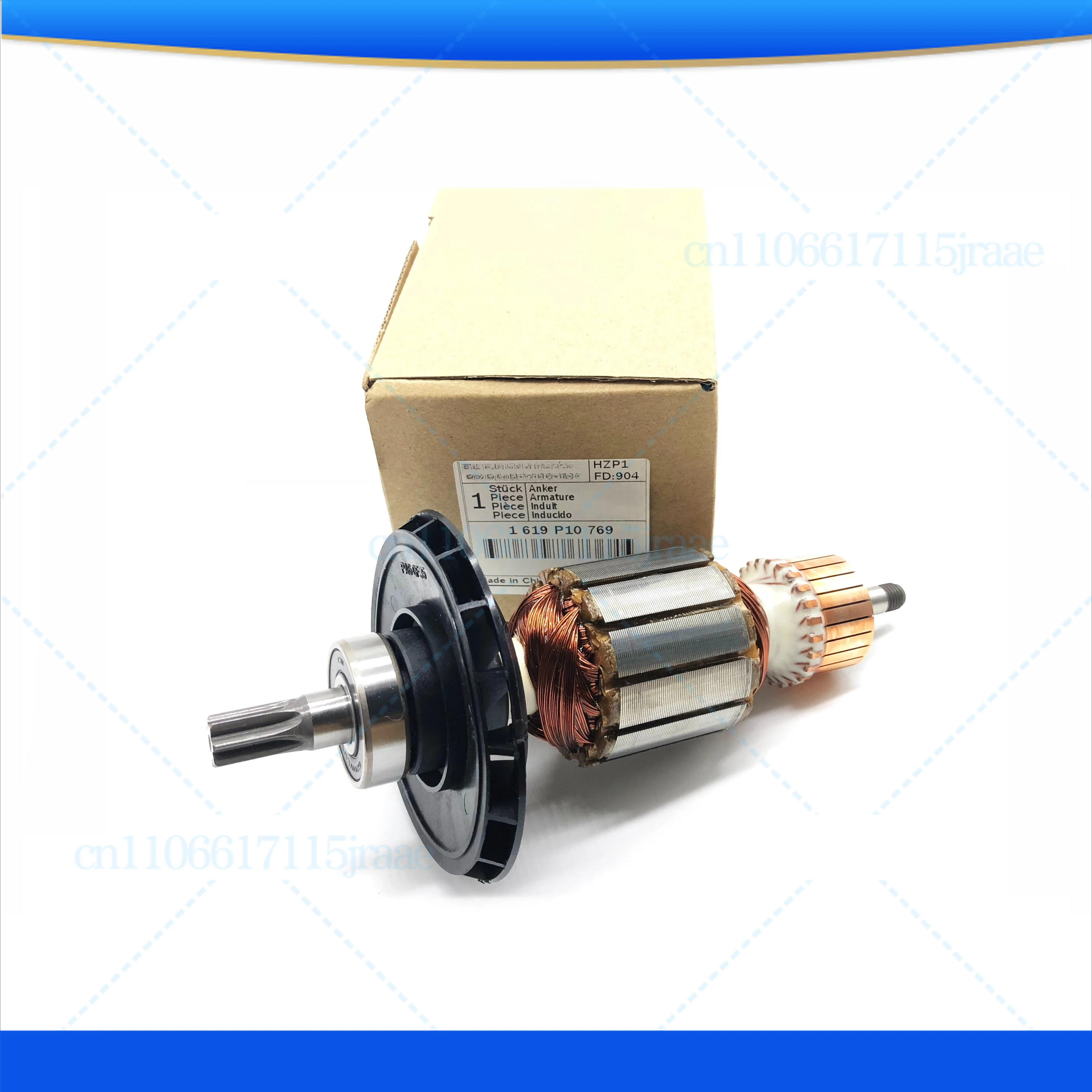 

For BOSCH Five-Pit Electric Hammer 7-Tooth Rotor GBH5-40D Electric Pickaxe Electric Impact Drill Copper Motor