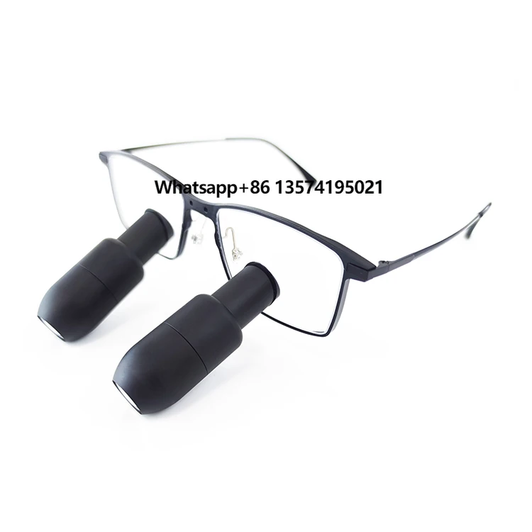 Burite New Arrival TTL5.0X  Metal Loupes Titanium Frame Through the Lens 5X Medical Surgical Loupes Prism TTL