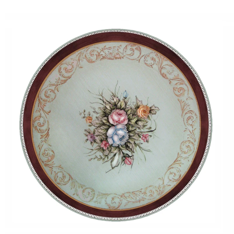 

Приставной столик во французском стиле, диван-буфет, легкая роскошь, американский небольшой круглый стол, уголок из массива дерева, окрашенная Прочная мебель