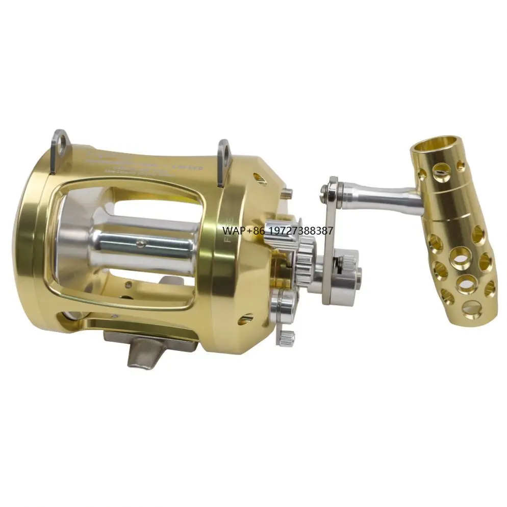 

80W Saltwater Boat Big Game All Metal Fishing Reels Deep Sea Boat Tuna Big Game Fishing Trolling Reel