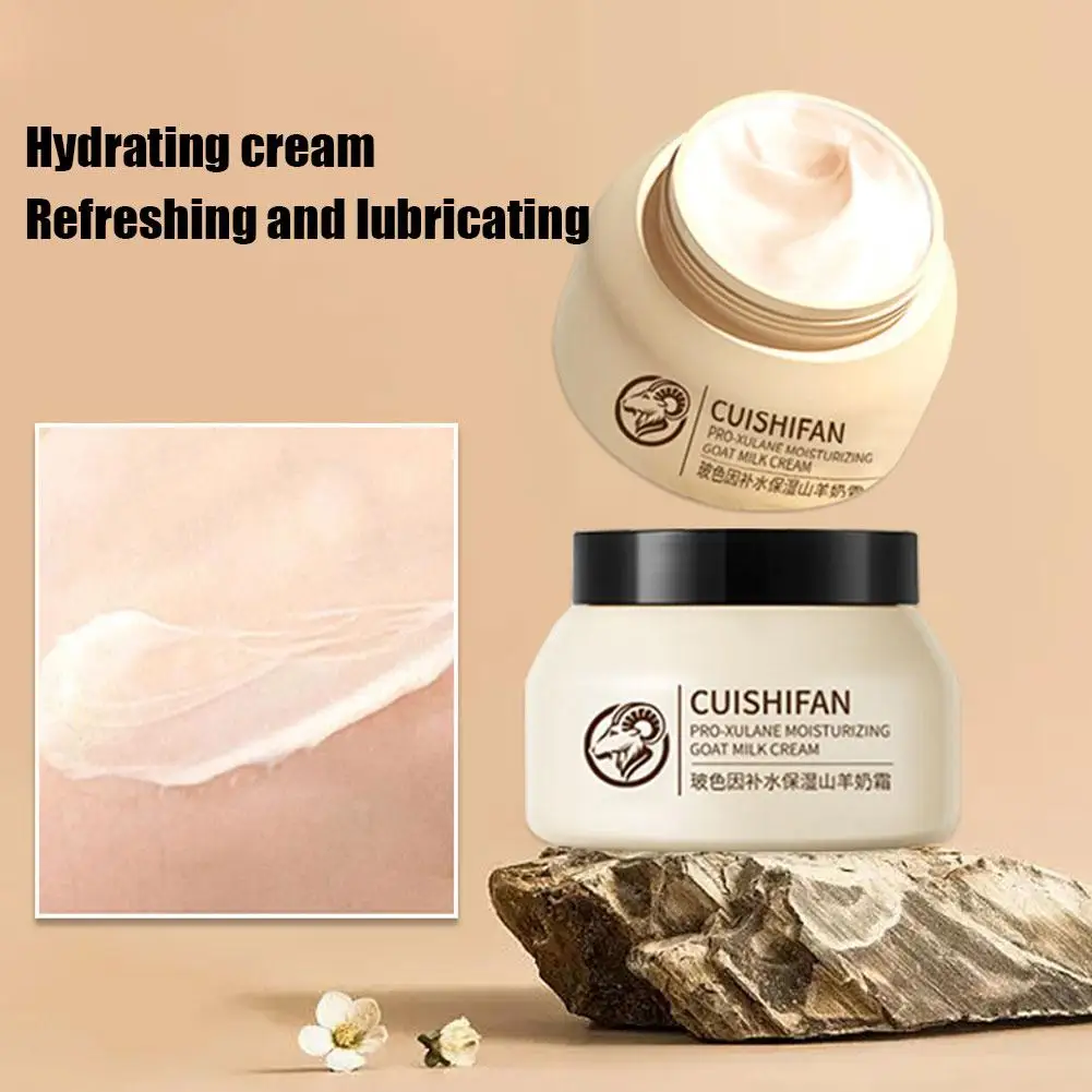 Bosein-Crème au lait de chèvre pour le visage, produit cosmétique blanchissant, anti déformable, hydratant, nourrissant, soins de beauté