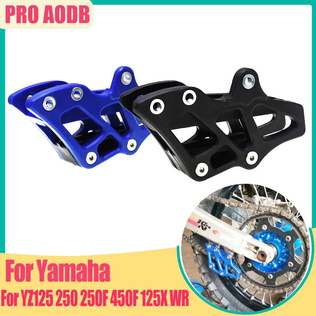 

For YAMAHA Motorcycle Swingarm Chain Slider Guide 08-2020 WR250F WR450F YZ250F YZ250FX YZ450F YZ450FX WR YZ 250F 450F 250 450 FX