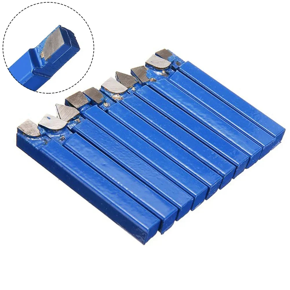 Efficient Processing Speed Carbide Lathe Tool Bit Set with 10Pcs Suitable for Semi Automatic and Automatic Lathes