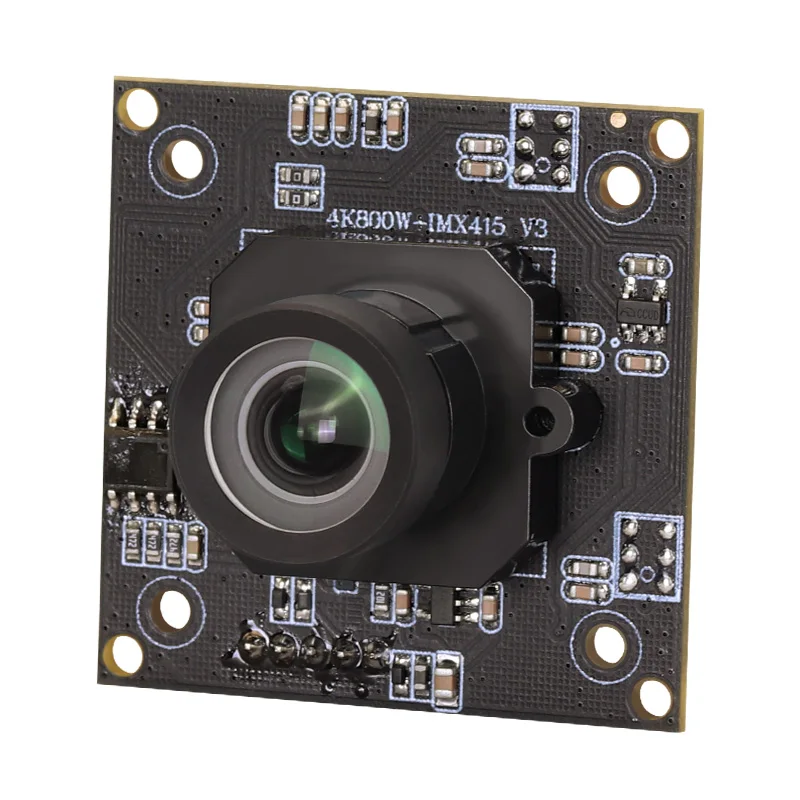 Imx415 38mm 4K 8MP 6mm 55degree Distortionless 3840x2160 30fps Video Conference Mini HD USB Camera Module