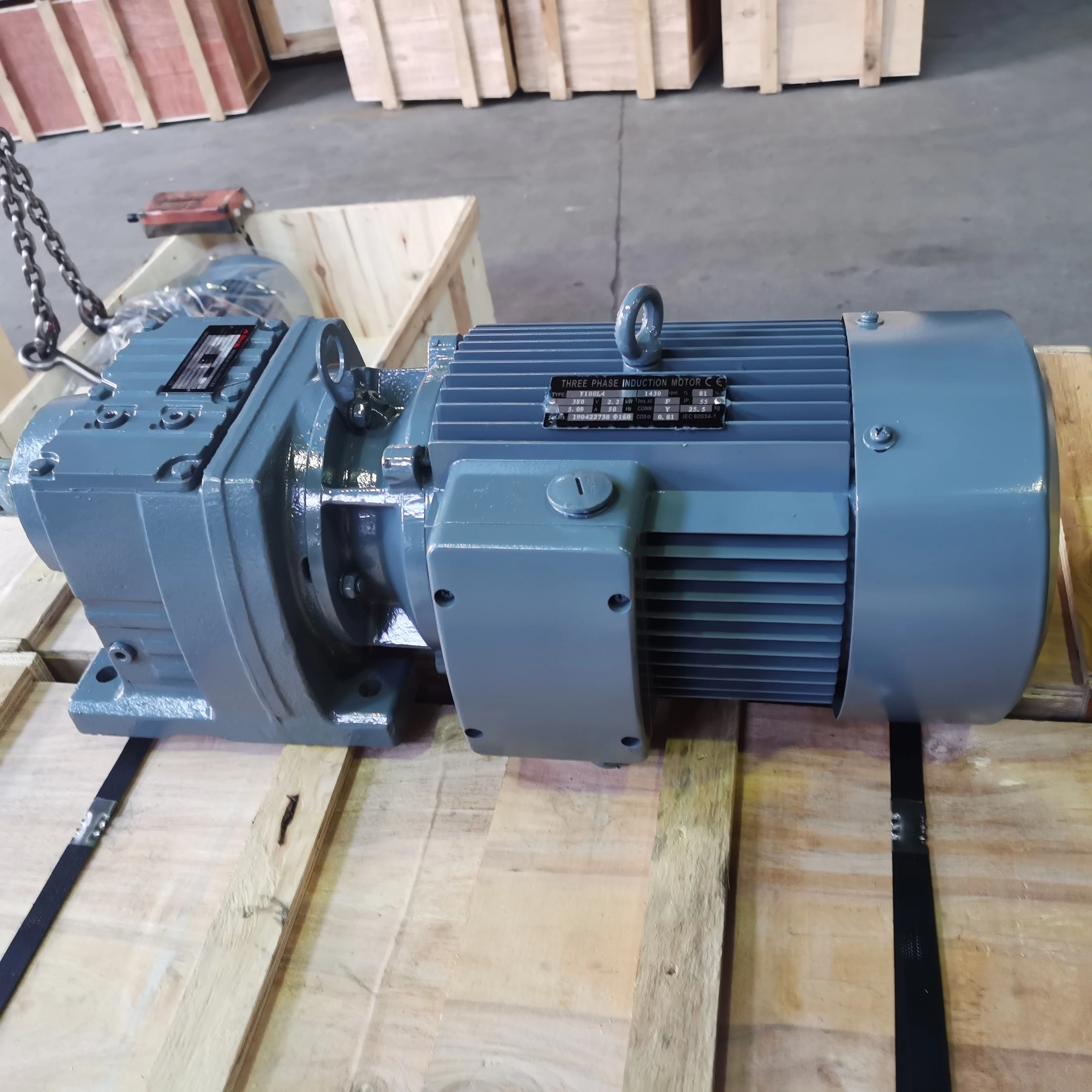 R Series Gear Reducer Equivalent Motoriduttore Motoreductor   Helical box   Motor