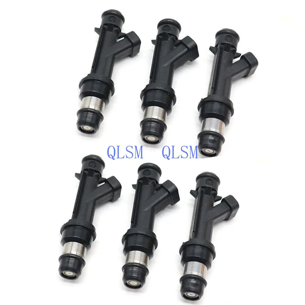 6Pcs 25323971 FJ313 Auto Fuel Injectors Set Replacement For Chevrolet Impala Venture Buick Century 3.1L 3.4L V6 Engine Parts