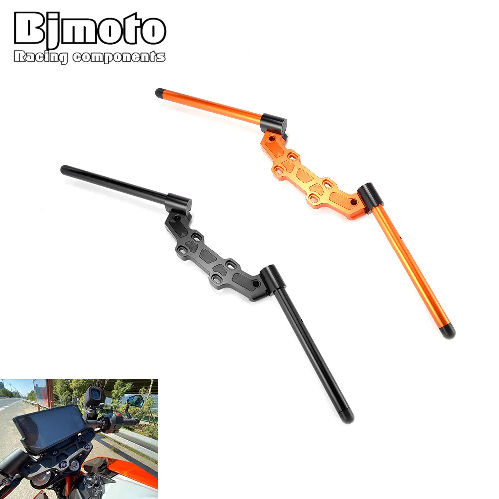 

For DUKE 790 Motorcycle CNC Aluminum Clip On Fork Handle Bars Adapter Separate Plate fit for K-TM DUKE 790 Duke790 2018 -2020