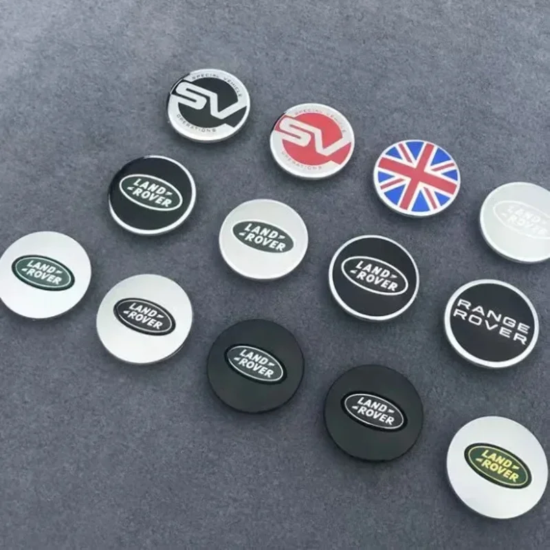 

4pcs 62mm Wheel Center Hub Caps Cover Emblem logo For Land Rover RANGE ROVER LR2 LR3 LR4 Discovery Defender Evpque Sport
