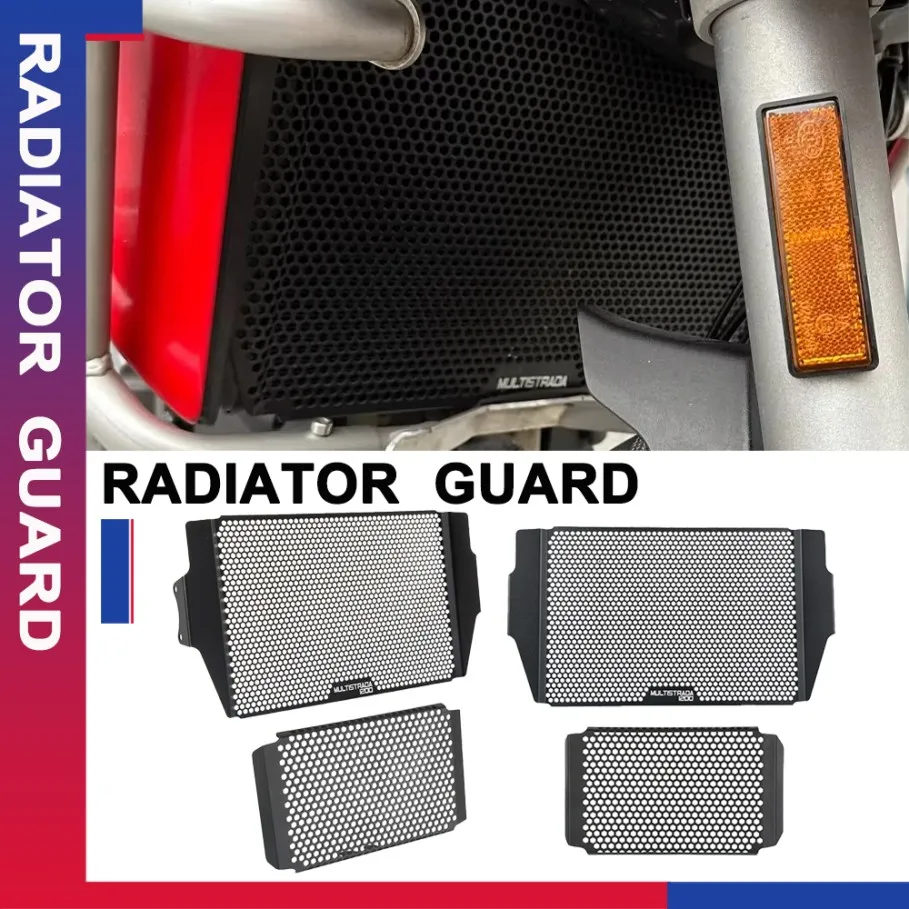 

For Ducati Multistrada 1200 S 1200S Multistrada1200 2010-2014 Motorcycle Accessories Radiator Grille Guard Cover Protection