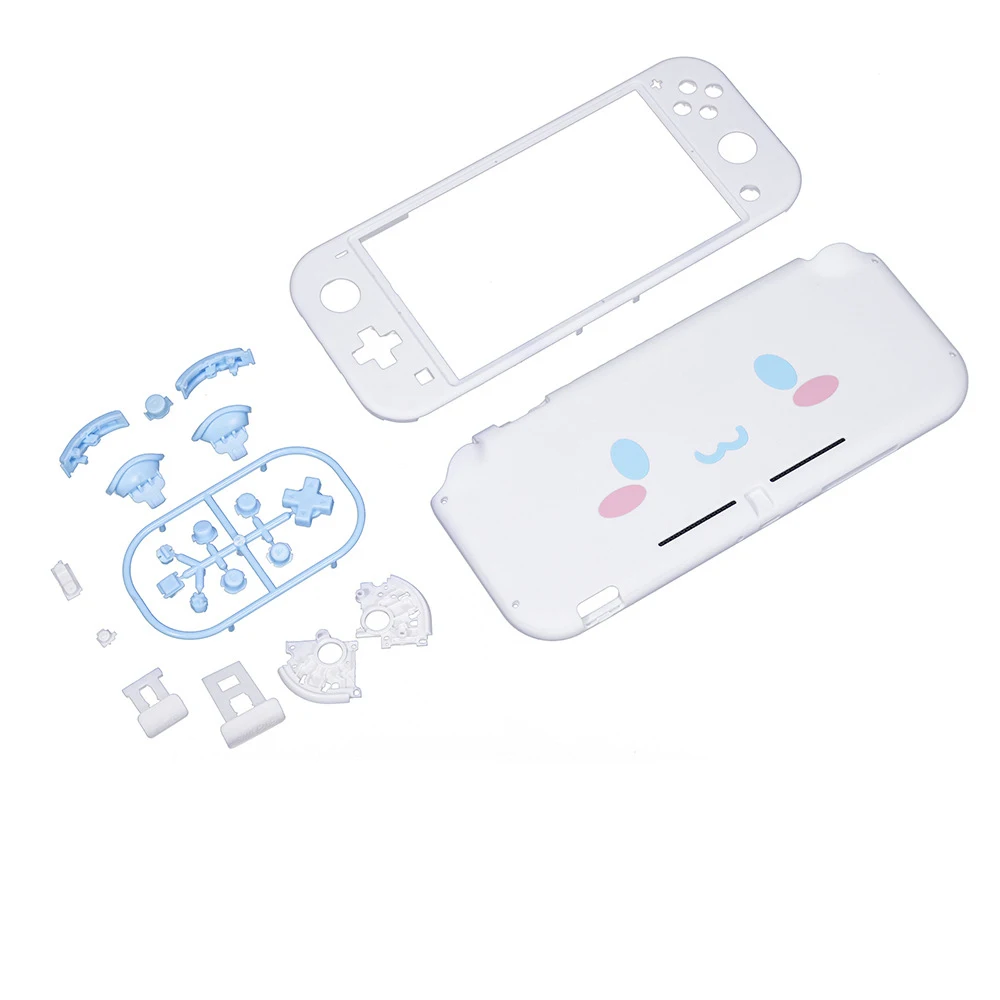 Imagem -03 - Diy Personalização Kit para Nintendo Switch Lite Substituição Shell Frente e Covers Back Botões Vidro Temperado Ferramentas de Reparação