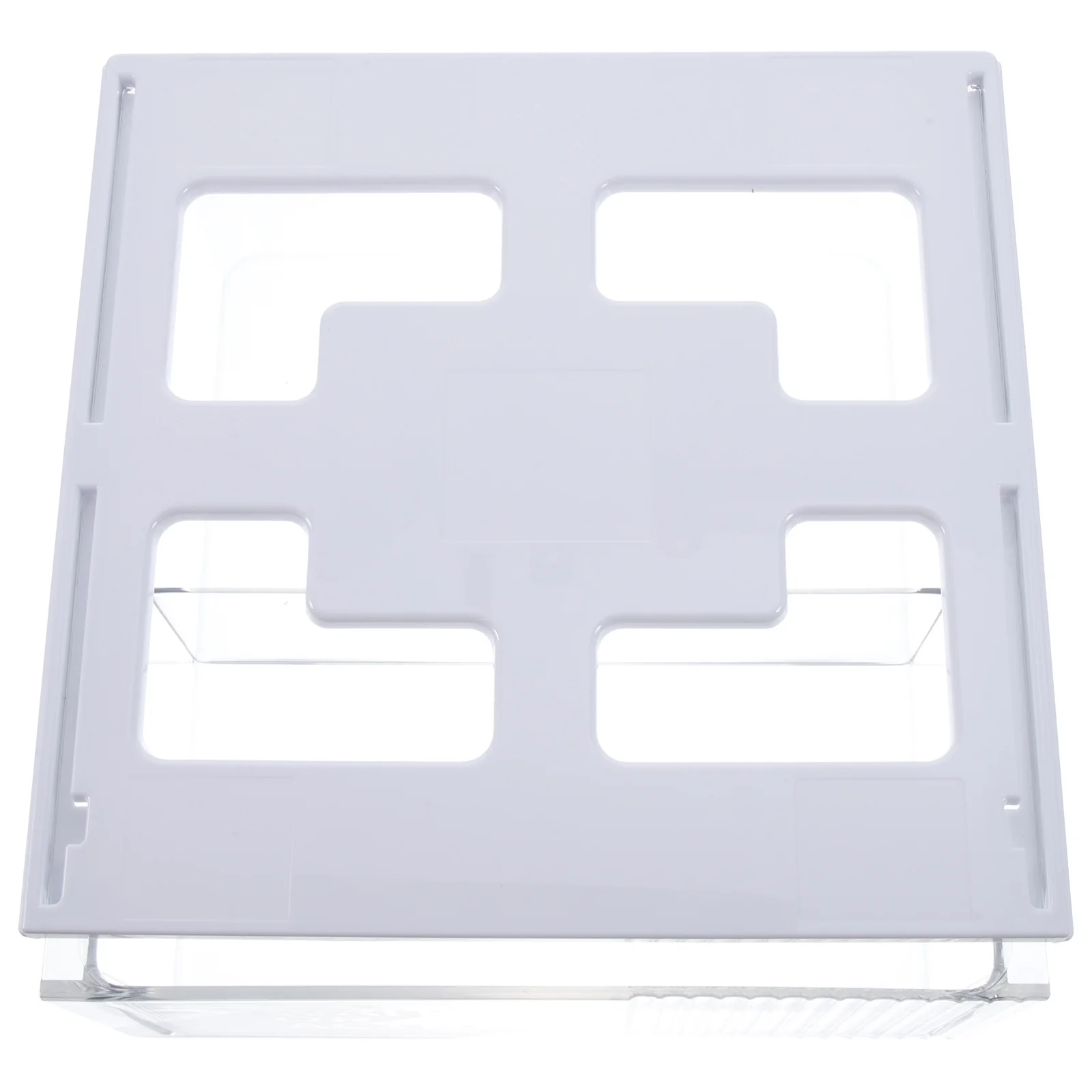 

Invisible Under Table Storage Drawer Organizer Hidden Self-Adhesive Under Desktop Organizer for Stationery and Office Supplies