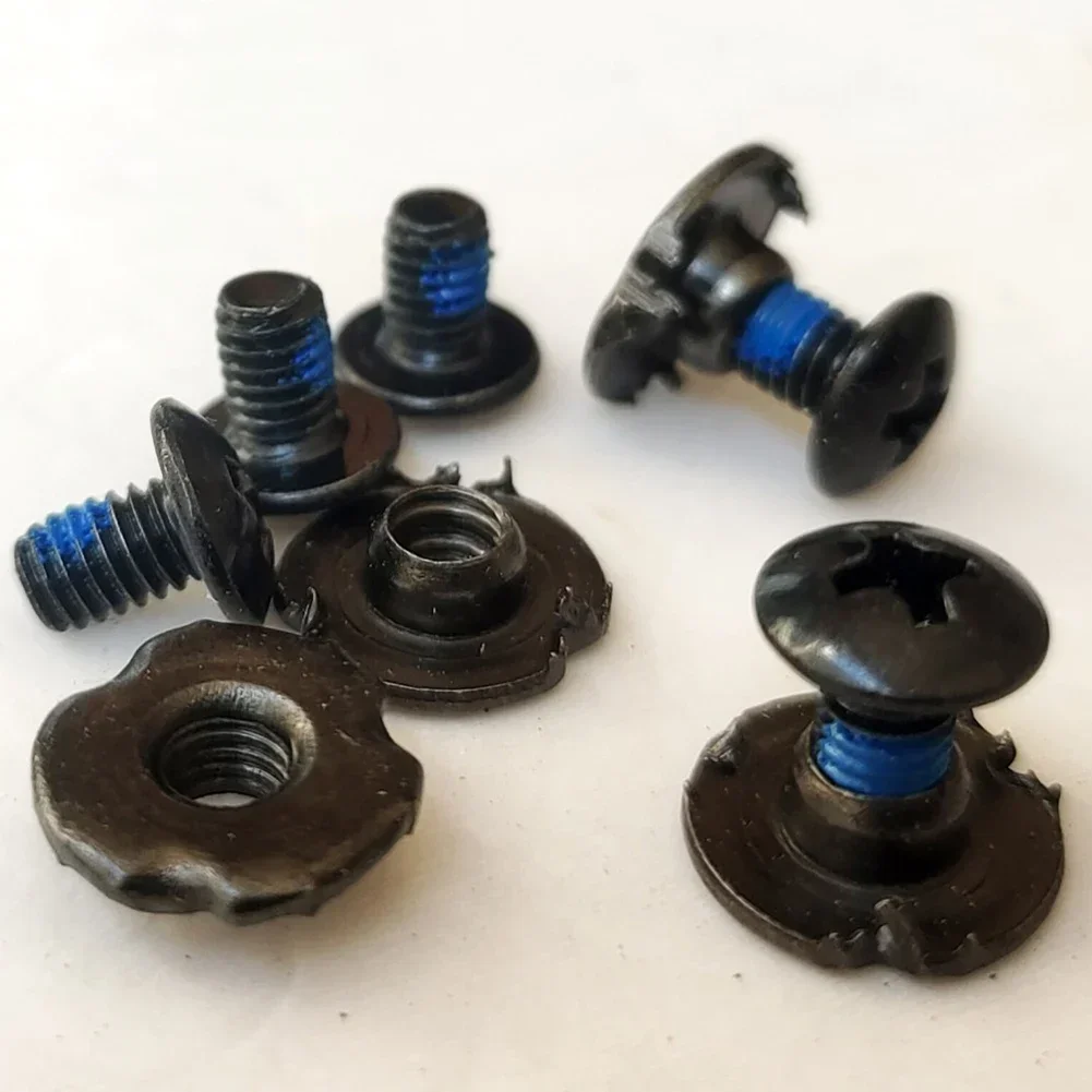 10Pairs Skate Shoes Screws Inline Roller Skate Replacement Repair Mounting Screws Nut Bolt Part Skate Screw Fittings