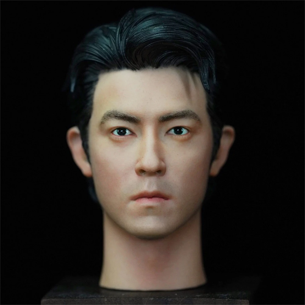 

Hand Painted 1/6th Asia Hong Kong Handsome Edison Chen Young Version For 12inch Body Action Accessories