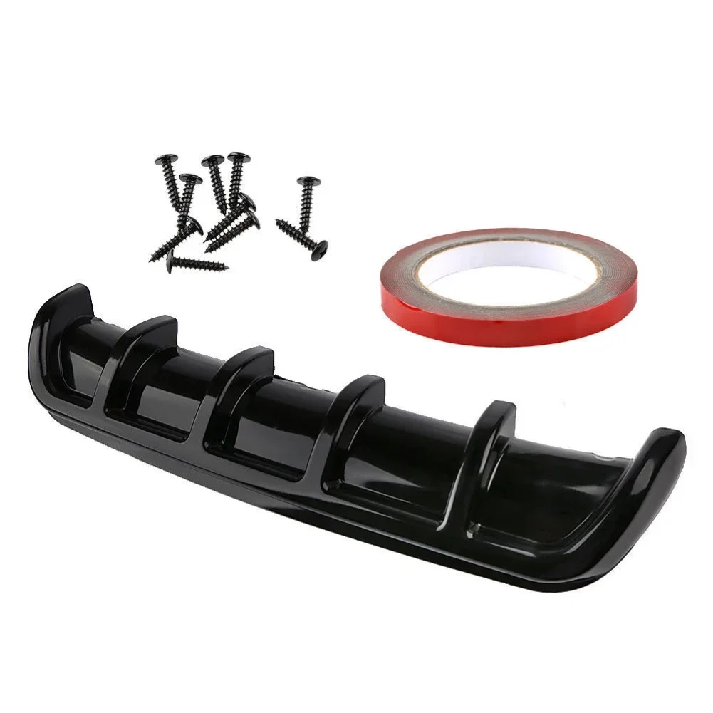 

Универсальный 6-планевый спойлер на шасси автомобиля, диффузор-противоударная защита заднего бампера и внешняя модификация, украшение