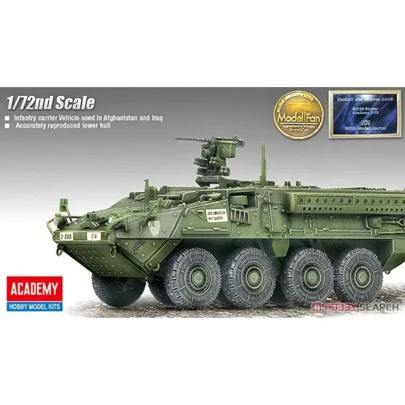 

Plastic Model Toy Tank 1/72 GROUND VEHICLE SERIES-9 M1126 Stryker ACADEMY AC13411 model kit