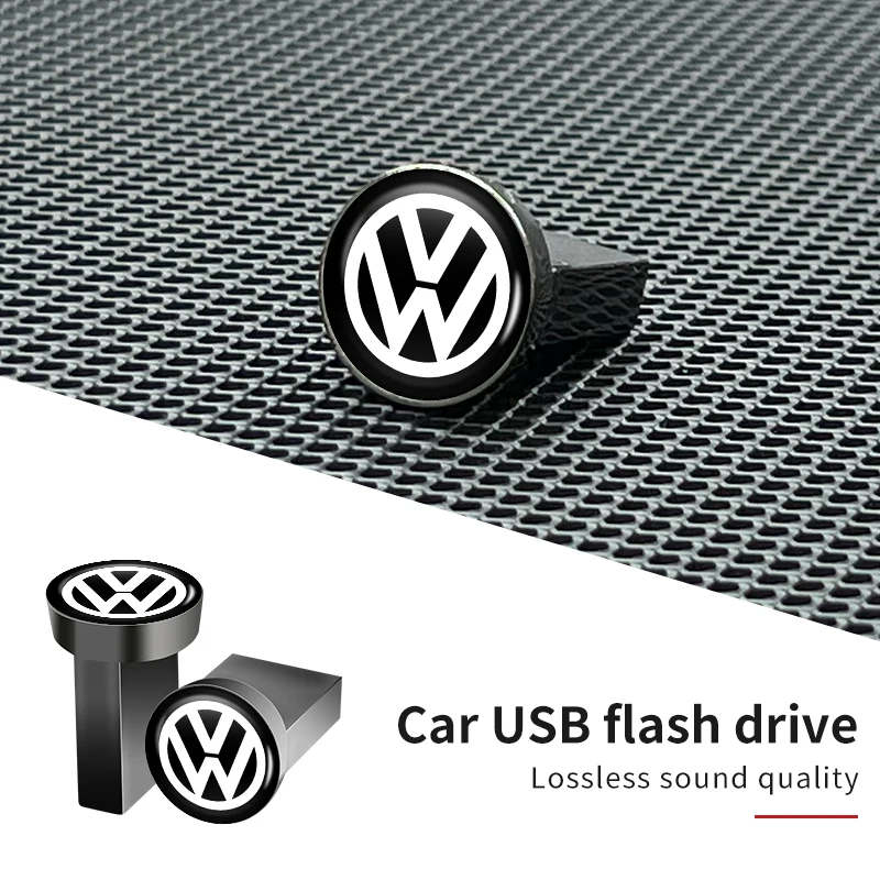 Car Music U Disk USB Flash Driver Storage Memory Stick For Volkswagen VW Passat Golf Tiguan Polo Scirocco Jetta CC T-ROC Touareg