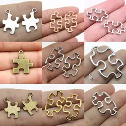 Bulk Charms For Jewelry Making Kit Pendant Diy Jewelry Accessories Puzzle Connector Charms