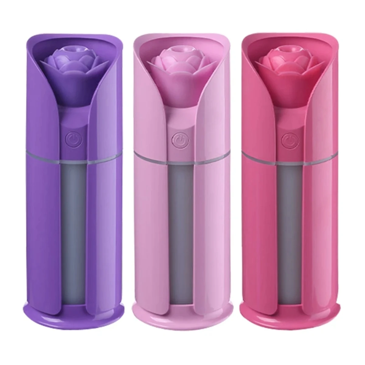 

Car Rose Flower Air Humidifier Oil Diffuser Mini USB Makers Purifier N0PF