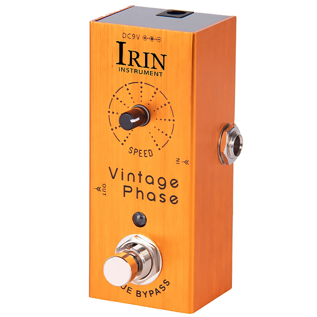 

IRIN AN-10 Vintage Phase Electric Guitar Effect Pedal Re-Creates Classic Phaser Sounds of the 70's for Guitar Effect True Bypass