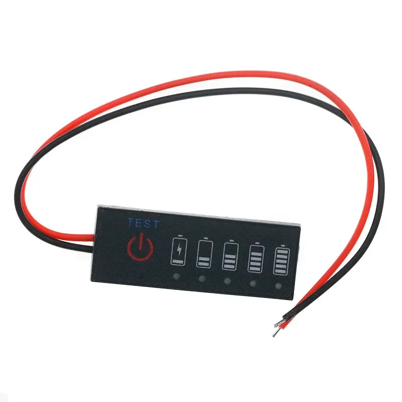 Carte de détection de puissance pour batteries au lithium 3.7V-72V et batteries au plomb-acide 12V, avec affichage de puissance pour batteries au lithium fer phosphate