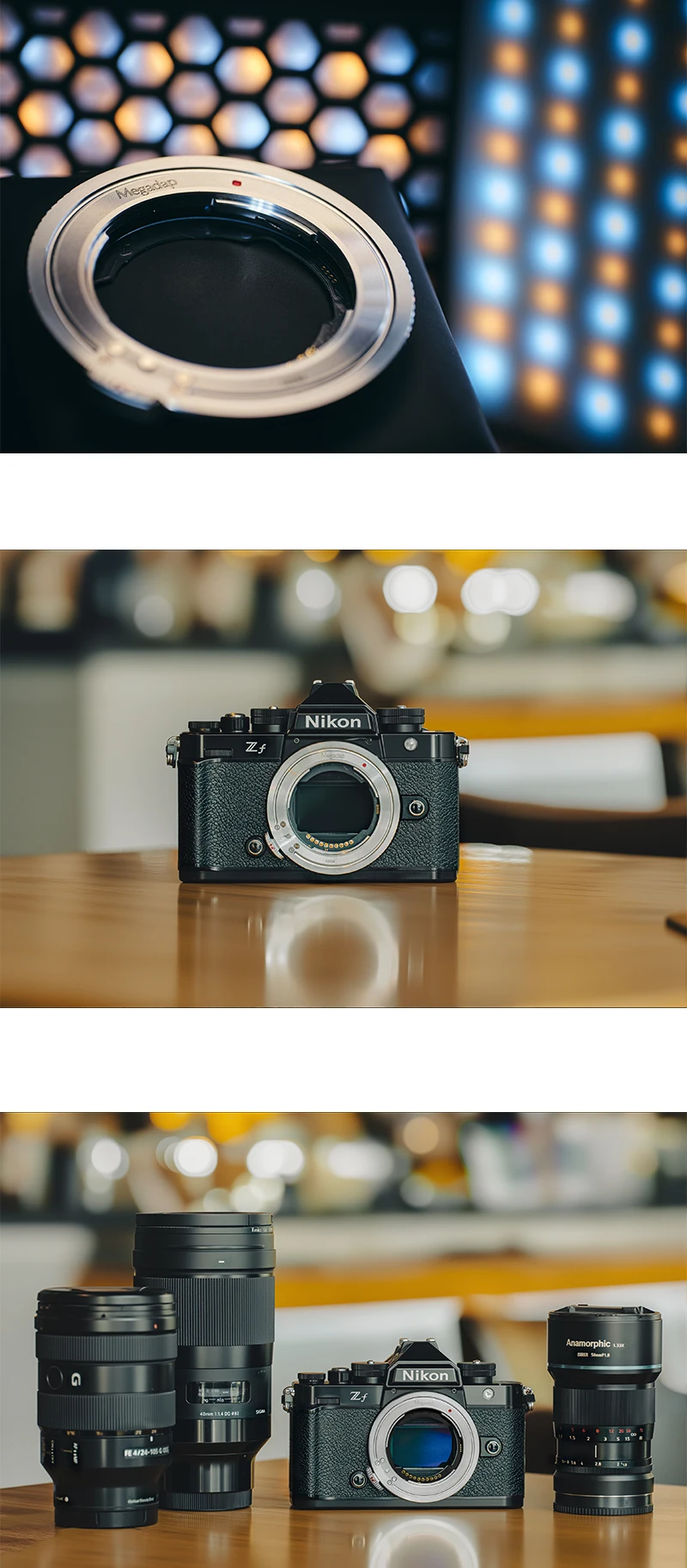 MEGADAP ETZ21 Pro+ Autofokus-Adapter für Sony E Tamron Sigma Objektive auf Nikon ZR ZF Z6II Z5 Z5IIC ZFC Z8 Z9 Z8 Z7 Z7II Z7 Z6II Z50 – Detail 14
