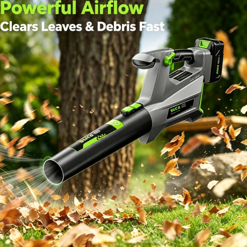 Lithium battery hair dryer, car snow removal artifact, brushless motor rechargeable type, garden leaf blower