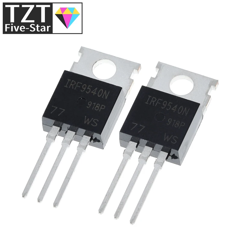 10/30 Stück IRF9540N IRF9540 23A 100V Spannungsreglermodul – Detail 2