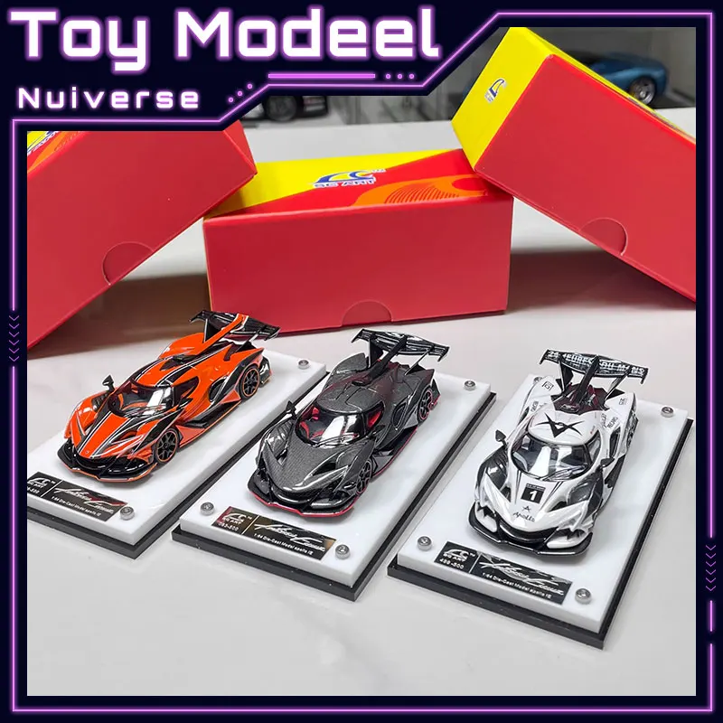 

SC ART 1:64 Apollo IE Intensa Emozione High Detail Simulation Diecast Alloy Car Model Static Display Toy Hobby Deco Perfect Gift