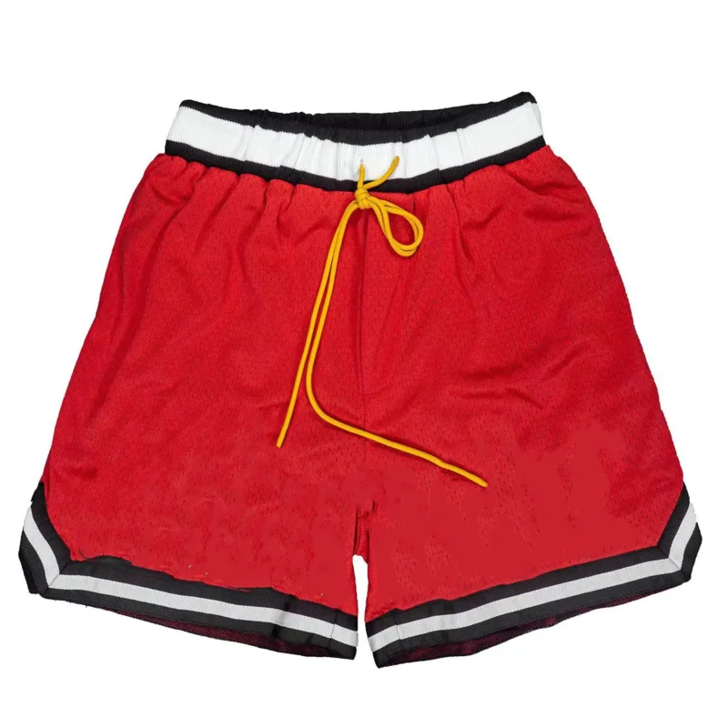 pantaloncini da uomo pantaloncini firmati moda estiva pantaloni da spiaggia da uomo di alta qualità strada disegnare corda 3m lettera riflettente pantaloncini hip hop Des