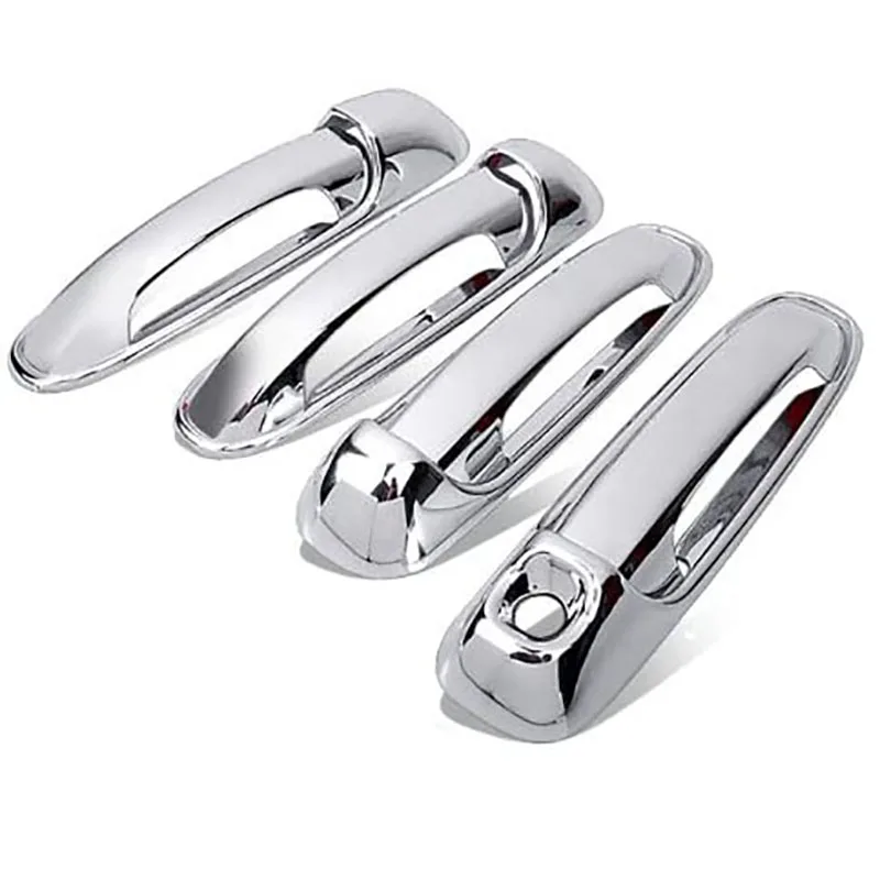 8Pcs/Set ABS Chrome 4 Door Outside Handle Cover Trims for 2002-2008 Dodge Ram 1500 2500 3500 Car Styling