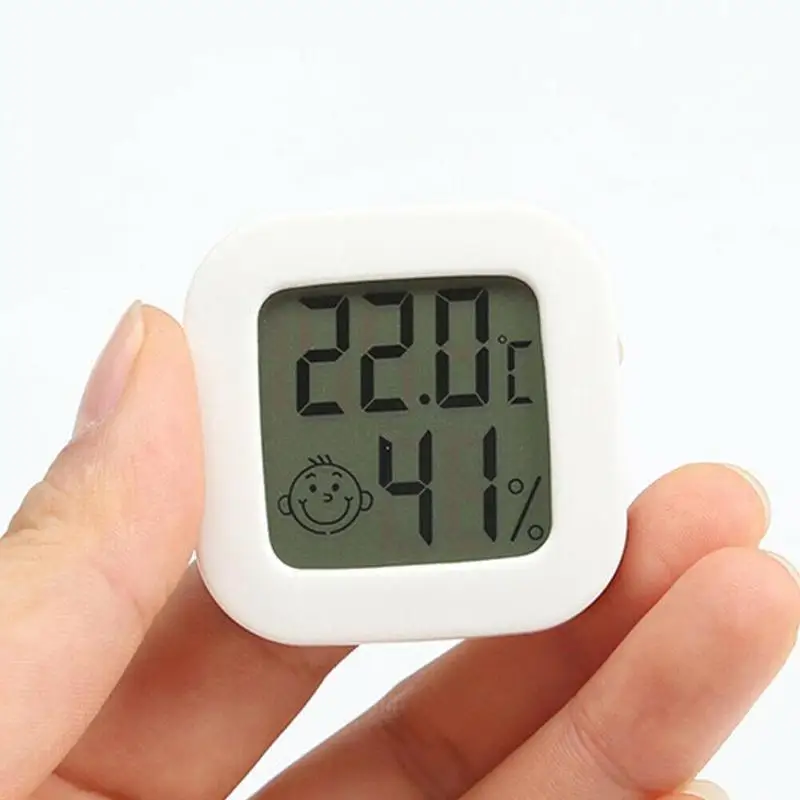 Digital Thermometer Hygrometer Thermo-Hygrometer Humidity Temperature Meter Indoor Mini LCD Temperatur