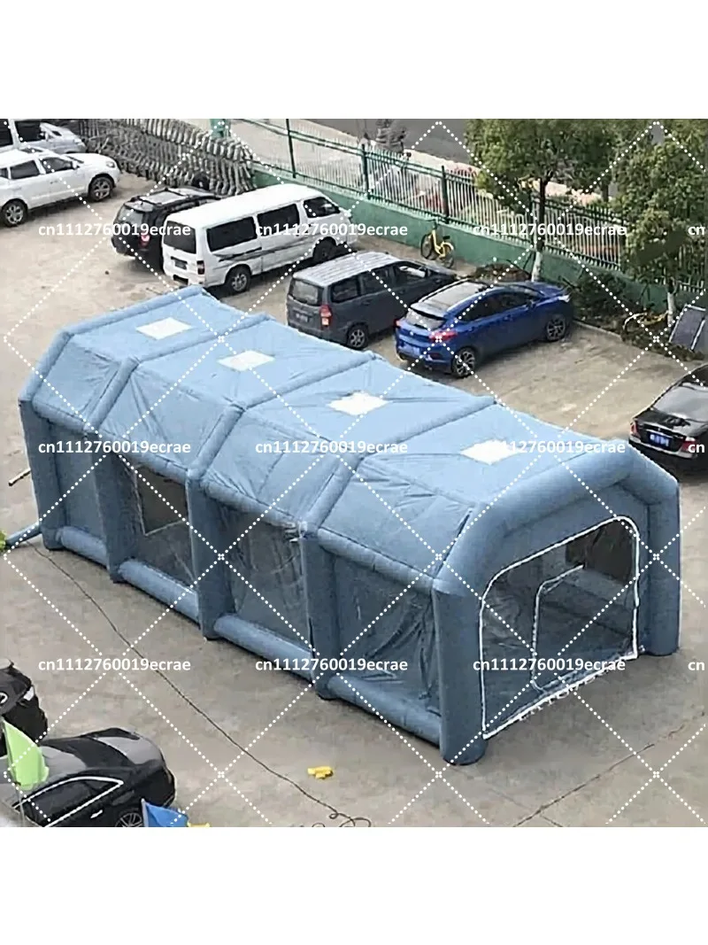Inflatable Spray Paint Tent Outdoor Portable Car Painting Booth Mobile Enclosure